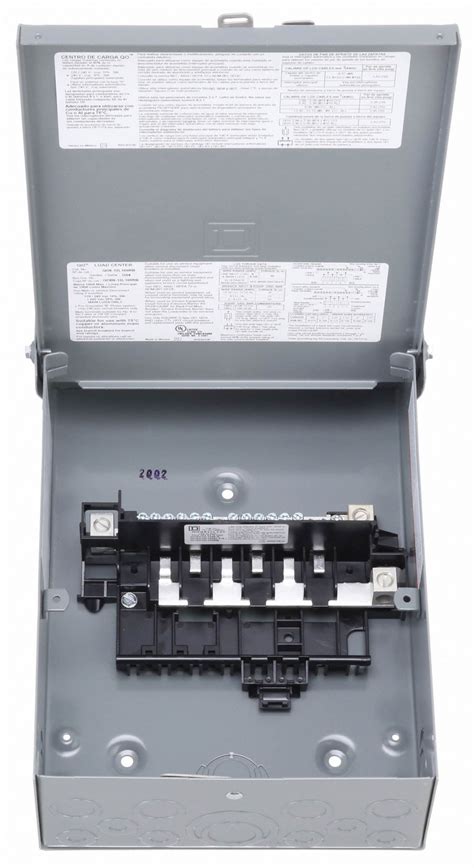 Square D Load Center 100 Amp Wiring Diagram