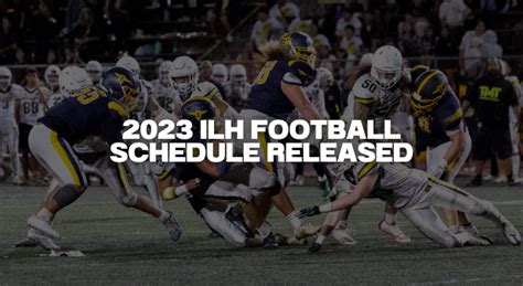 Tentative 2023 ILH Football Schedule Released – ESPN Honolulu