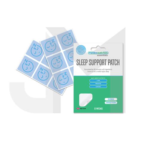 Medex Essentials Sleep Support 5HTP + Melatonin Patches - 12 Patches