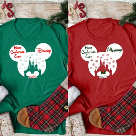 Disney Christmas Family Shirts Disney Family Shirts Matching - Etsy