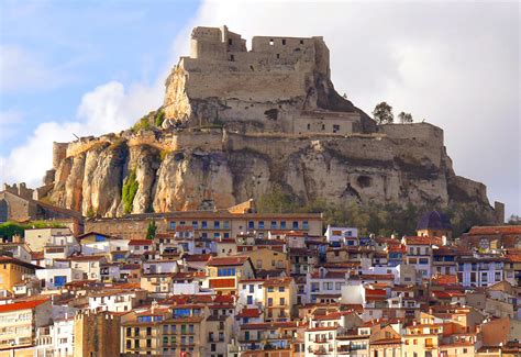 CASTLES OF SPAIN - Castle of Morella (Castellón ). The Moors took the town in 714, naming it ...