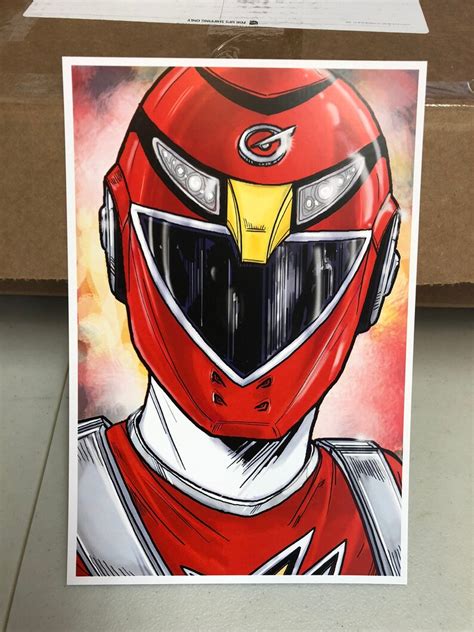 Power Rangers: RPM Red Ranger-Scott Truman | Etsy