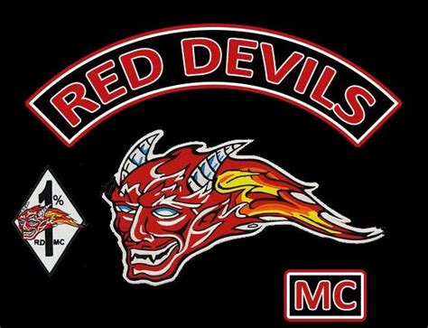 RED DEVILS ♦ MC Red devils mc, Red devils, Biker boys