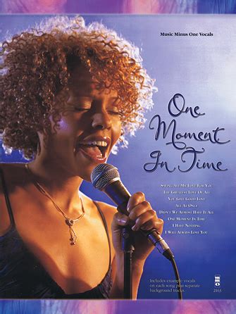 One Moment in Time - Music Minus One Vocals (Sheet Music) Music Minus ...