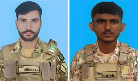 Two more soldiers of Pakistan Army martyred