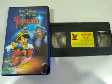 PINOCCHIO LOS CLASSICS de WALT DISNEY - VHS Tape Spanish 2000 Am £41.06 ...