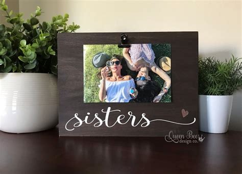 Sisters Picture Frame / Sister Frame / Sisters Gift Idea / - Etsy