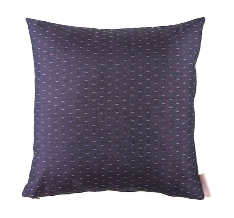 Purple Pillow Cover Purple Throw Pillow Cover Pillow With Embroidery Embroidered Pillow Cover ...