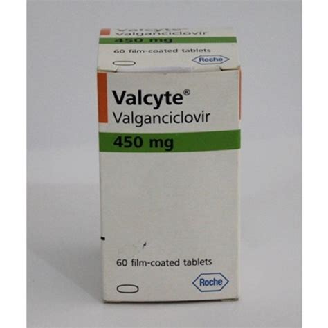 Valcyte 450mg 60 tablets - Valcyte 450mg 60 tablets Medicine | AllBrandMeds