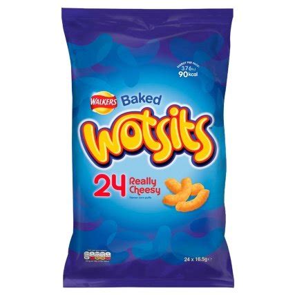 Walkers Wotsits (24pk) 49p / Quavers (24pk) 10p / Bounty (57g) 10p @ B&M - HotUKDeals