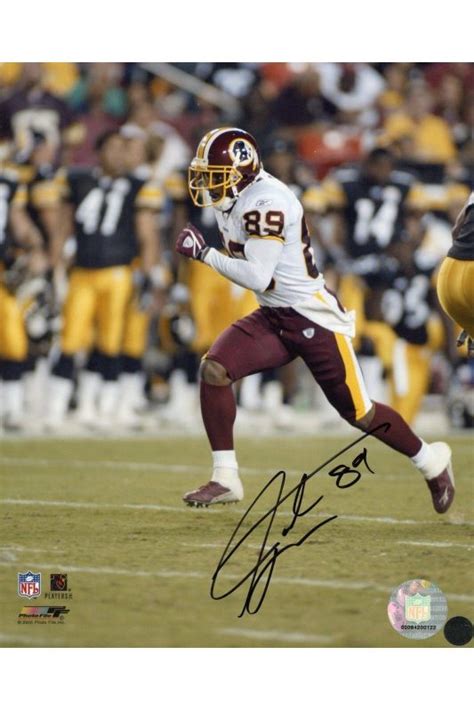 Santana Moss 8x10 Photo Signed Autographed Auto Authenticated COA Redskins