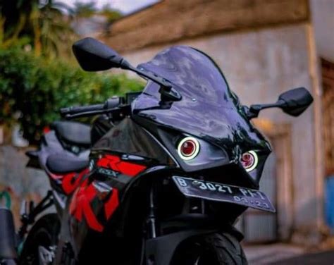 Suzuki GSX-R Modification Dragon Headlamp Indonisian