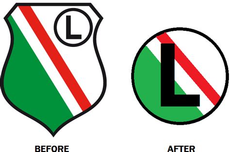 New Legia Warsaw Crest