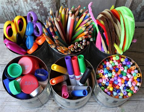 five-ten-fifteen: art-paper-scissors :: organize your art supplies!