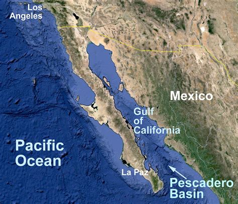 Map Of Mexico Gulf Of California – Get Map Update