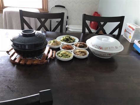 korean table setting - Cooking Korean food with Maangchi