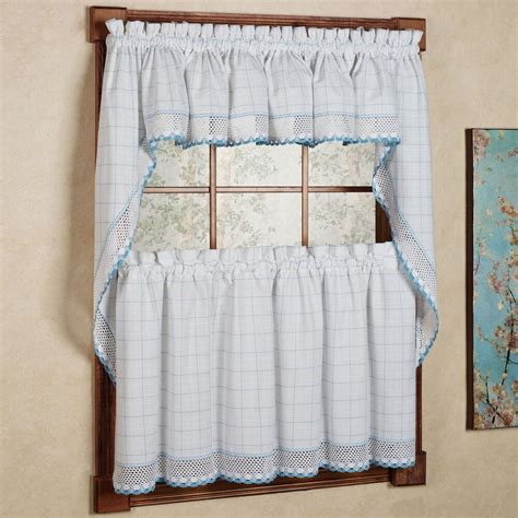 Kitchen Curtains Valances And Swags Sets Kitchen Swag Curtain Valance ...