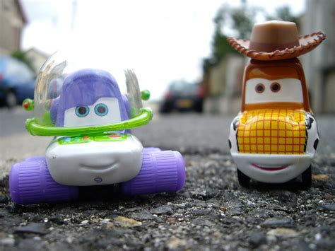 "Cars version" of Toy Story's Woody and Buzz | Baptiste | Flickr