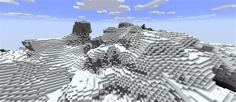 Jagged Peaks in Minecraft