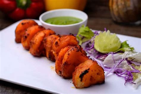 Tandoori Aloo Tikka Recipe - Awesome Cuisine