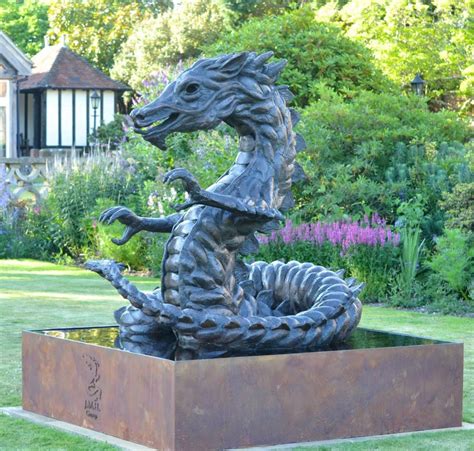 Large dragon sculpture for outdoor - Aongking Sculpture