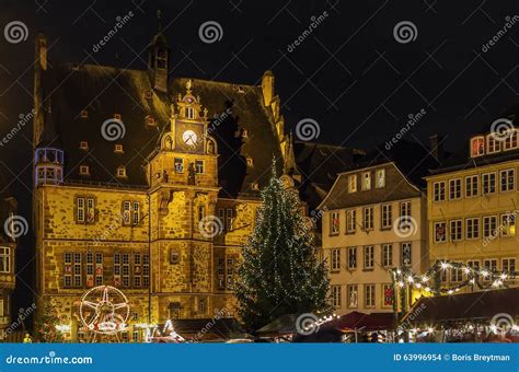 Town hall, Marburg stock photo. Image of tourism, decoration - 63996954