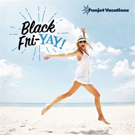 Black Friday Sale! | Funjet vacations, Travel agency, Explore america