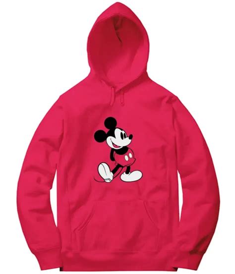 CLASSIC MICKEY MOUSE Black & White Long Sweatshirt Jacket Pullover Hoodie £32.81 - PicClick UK