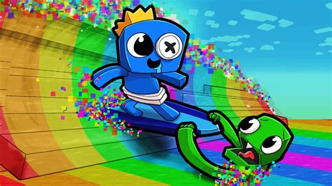 RAINBOW FRIENDS COLOR TSUNAMI! (Minecraft) - YouTube