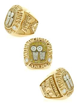 Championship Rings 2001 Los Angeles Lakers Gifts