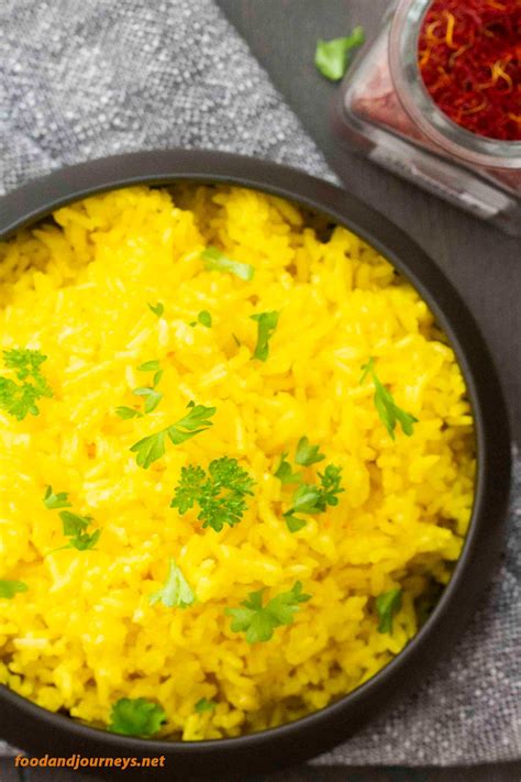 Saffron Rice | Food and Journeys