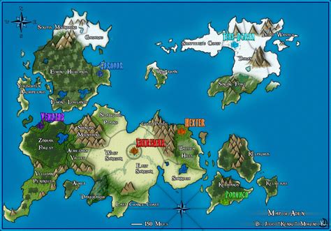 Map of Aden by San-ru on DeviantArt