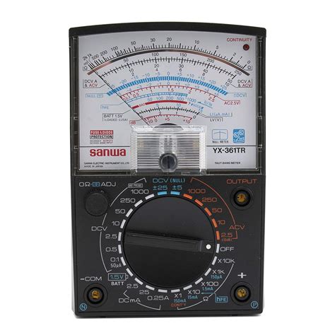 Buy Sanwa YX361TR Analog Multimeter Online in India at Best Prices