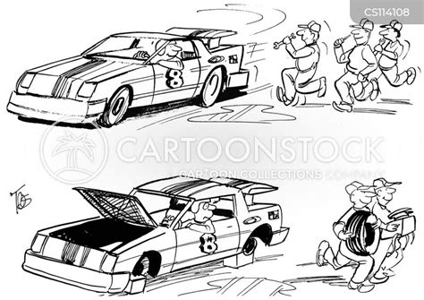 Nascar Cartoons and Comics - funny pictures from CartoonStock