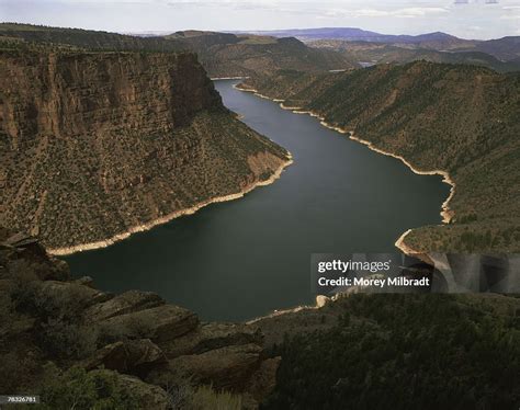 River Flowing Through Mountains High-Res Stock Photo - Getty Images