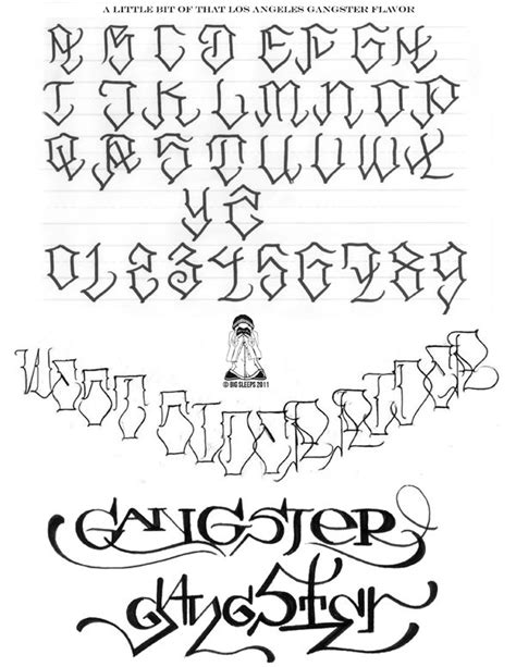 17 Best images about Gangster lettering on Pinterest | Calligraphy ...