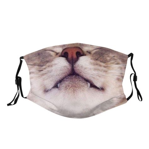 Tabby Cat Face Mask FREE Shipping USA The Great Cat Store | Cat face ...