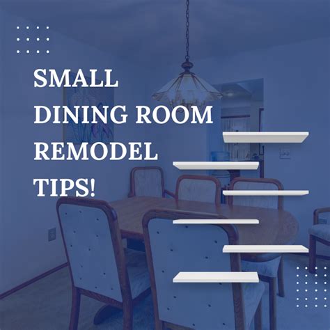 Three tips for remodelling your small dining room