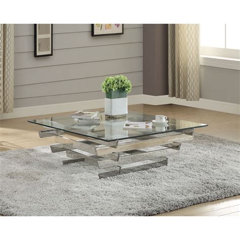 glass coffee table