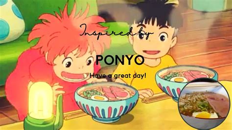 Ponyo Ham Ramen | Scene Craving - YouTube