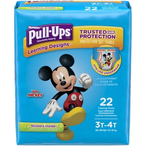 Pull-Ups Learning Designs Boys' Potty Training Pants, 3T-4T (32-40 lbs), 22 ct - Fry’s Food Stores