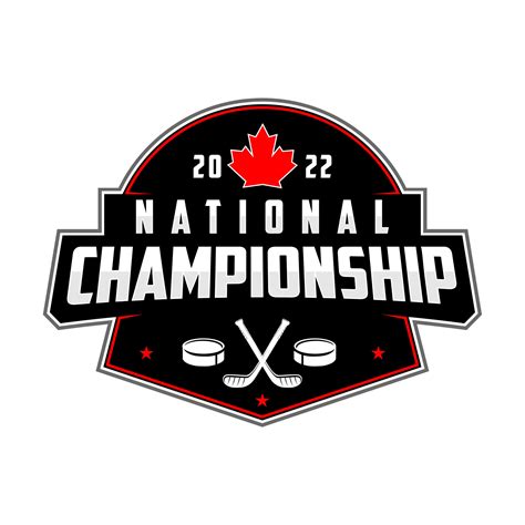 National championship logo vector. 15736450 Vector Art at Vecteezy