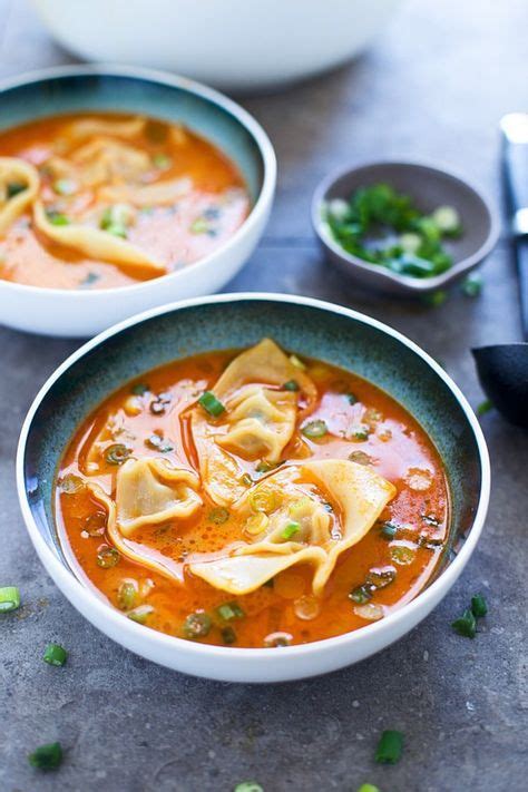 Thai Wonton Soup | Recipe | Healthy soup recipes, Soup recipes, Cooking