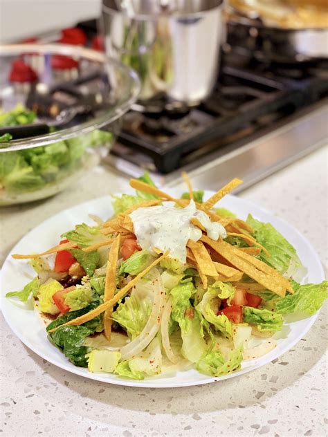 Barbacoa Style Salad - cooking with chef bryan