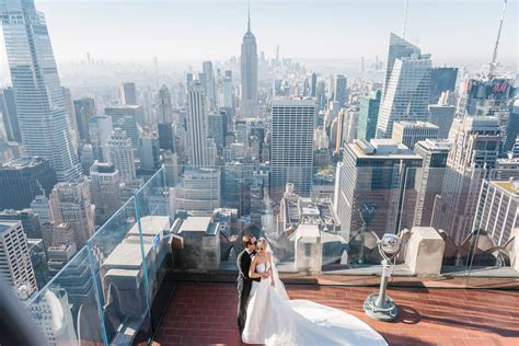 Top of the Rock Wedding NYC | Rooftop Wedding in New York