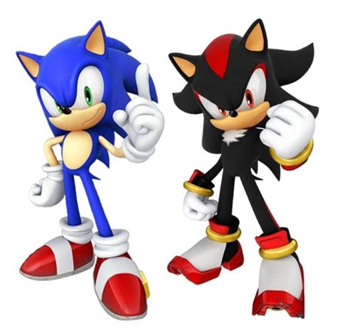 Sonic The Hedgehog & Shadow The Hedgehog | Sonic and shadow, Shadow the hedgehog, Sonic the hedgehog