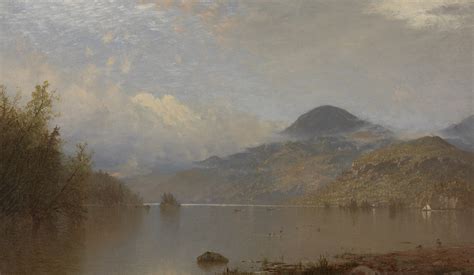 "Lake George, Black Mountain" John Frederick Kensett - Artwork on USEUM