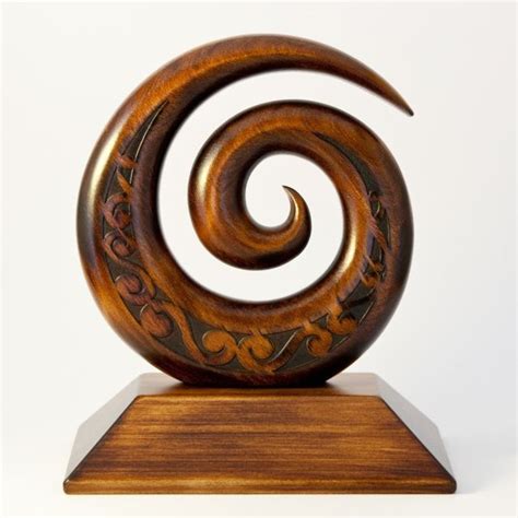 The Koru is a Maori symbol which depicts an opening fern frond. In NZ Maori culture it ...