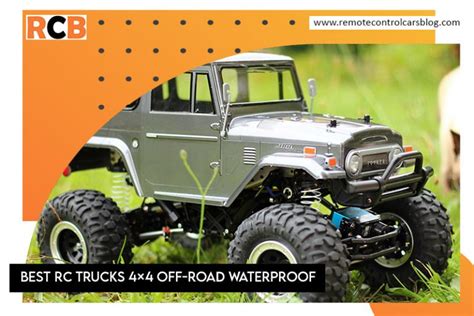 Best RC Trucks 4x4 Off Road Waterproof Features [Buying Guide]