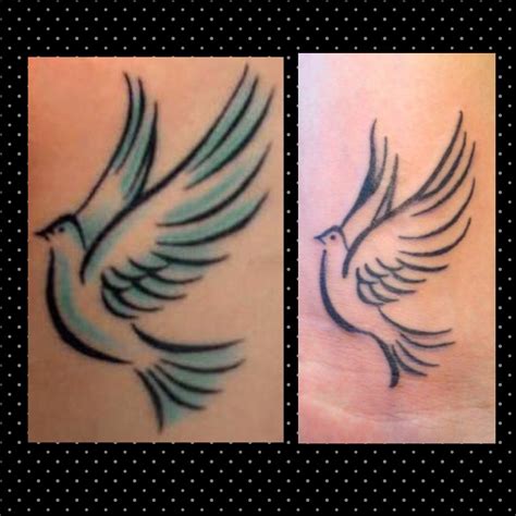 I think my husband and I might get a white dove tattoo. I would change ...